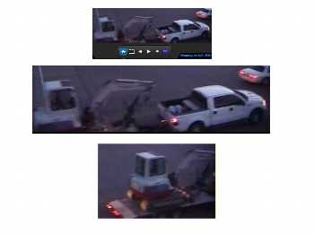 Help Identifying Suspects in Theft of Excavator
