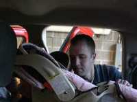 Free child safety seat check by appointment